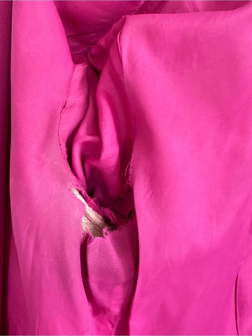 VTG Christian Dior Suit Hot Pink 100% Wool Blazer fuchsia Jacket Women’s M 8-10